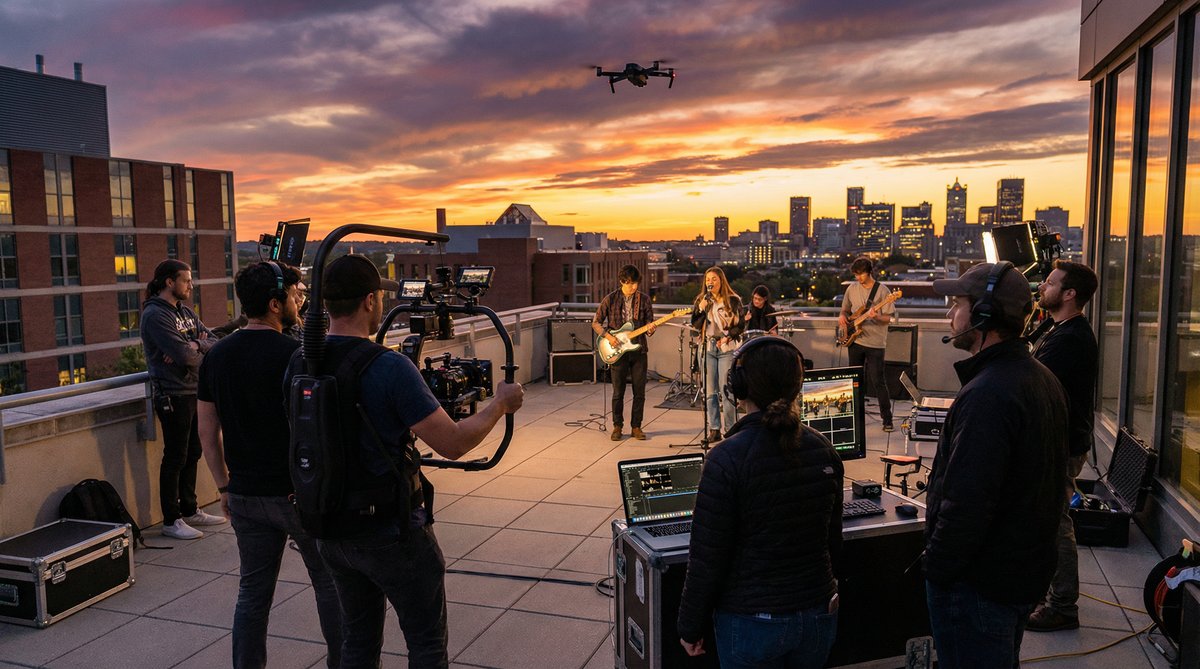 萝莉岛传媒-MV拍摄幕后花絮传媒